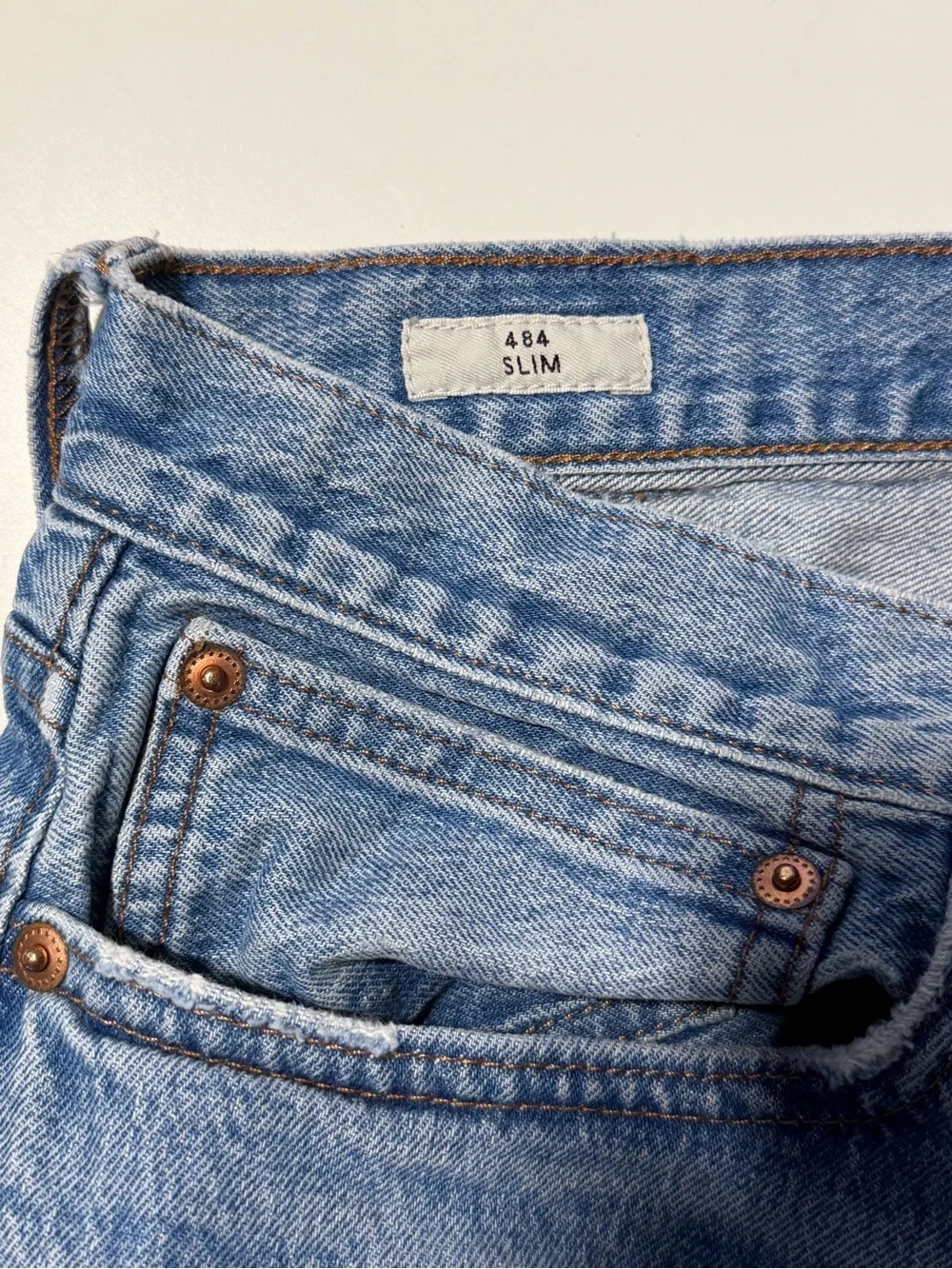 J. Crew 484 Slim Fit Stretch Jean in Medium Wash Size 33 x 30